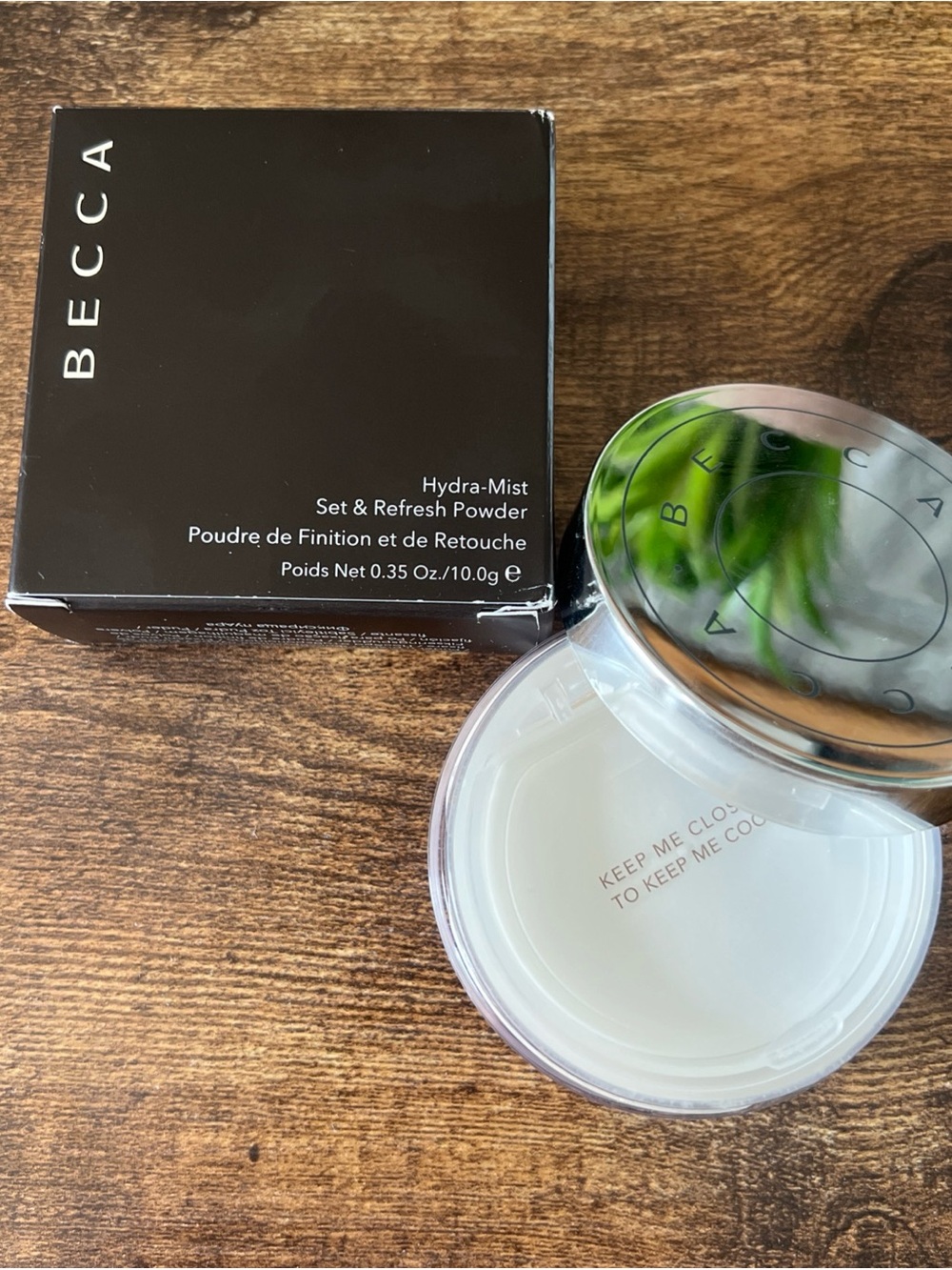 BECCA Hydra Mist Set & Refresh Powder Full Size 0.35 Oz New Sealed